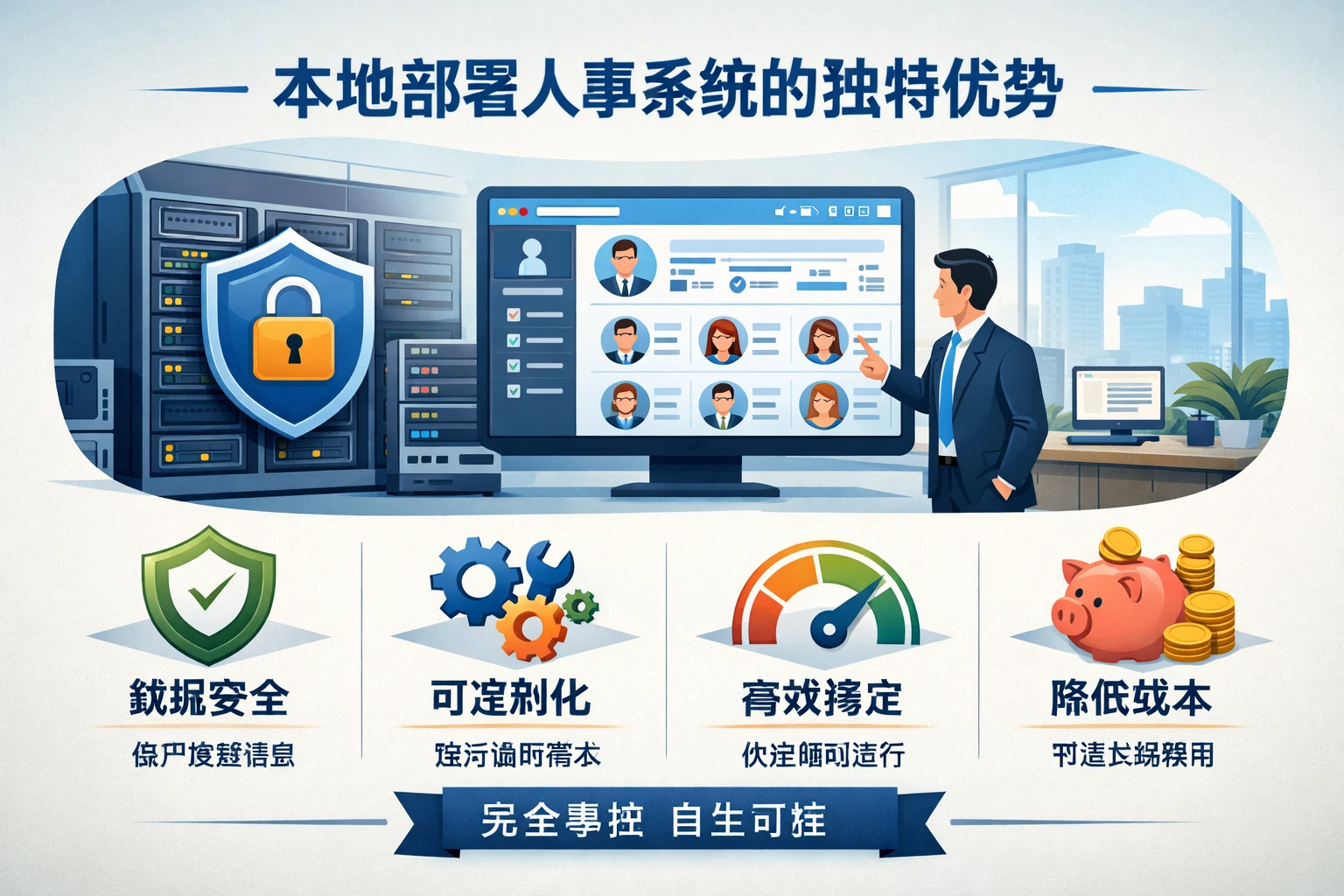 本地部署人事系统的独特优势