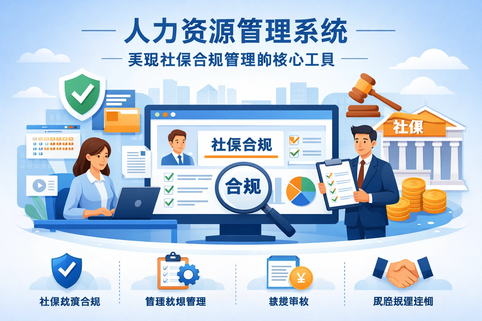 人力资源管理系统：实现社保合规管理的核心工具