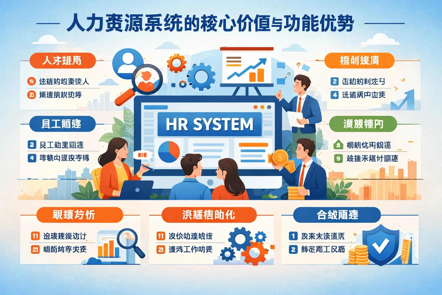 人力资源系统的核心价值与功能优势
