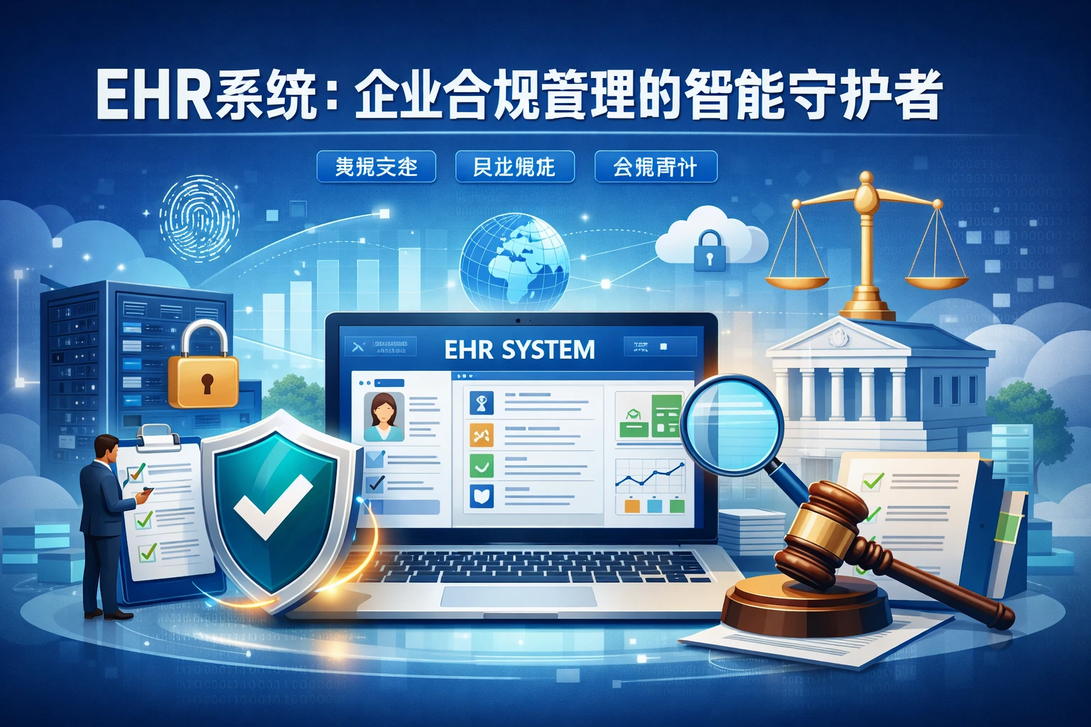 EHR系统：企业合规管理的智能守护者