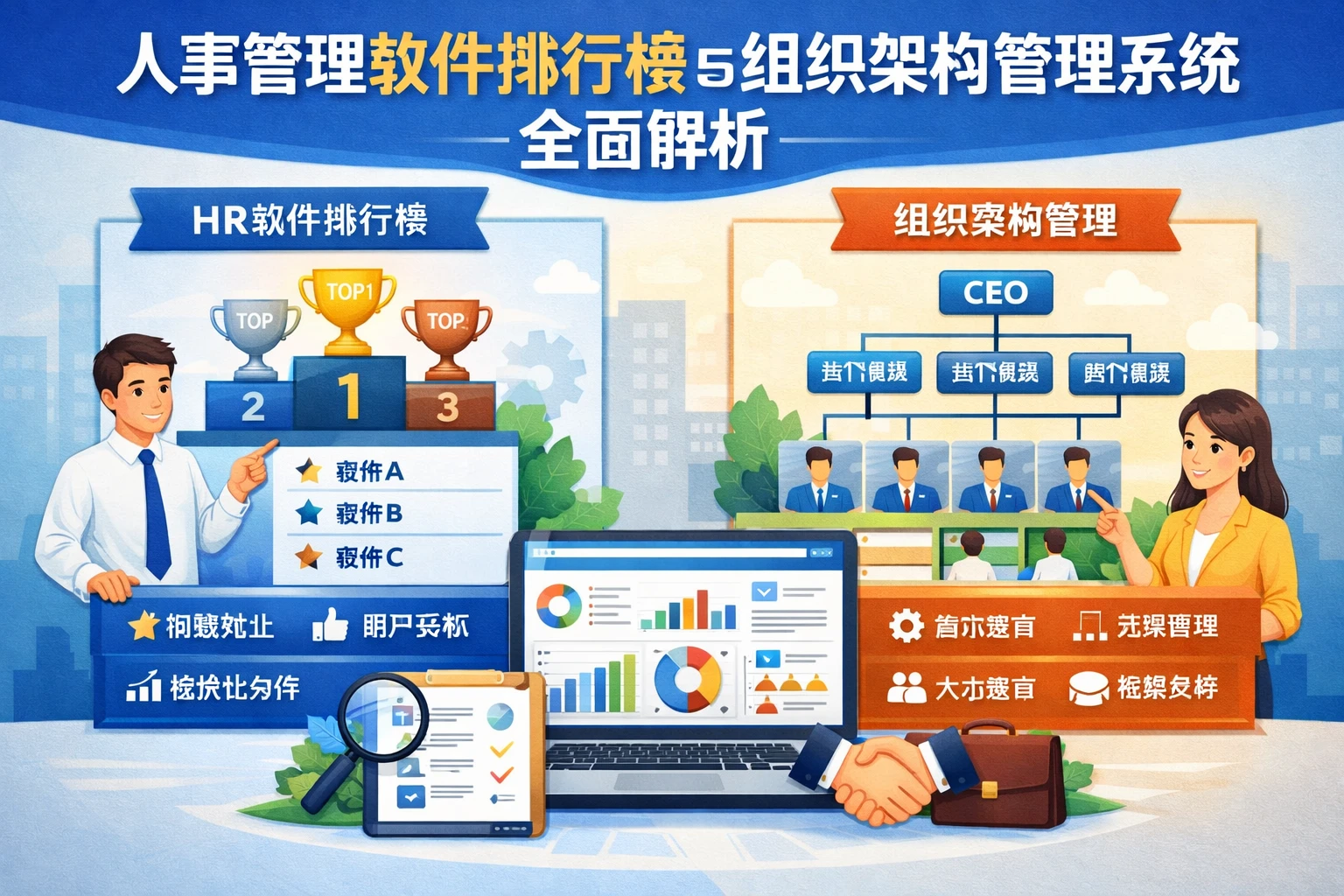 人事管理软件排行榜与组织架构管理系统全面解析