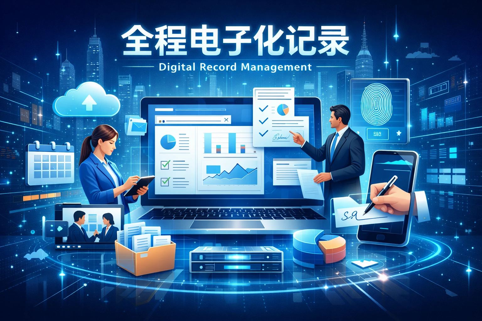 全程电子化记录