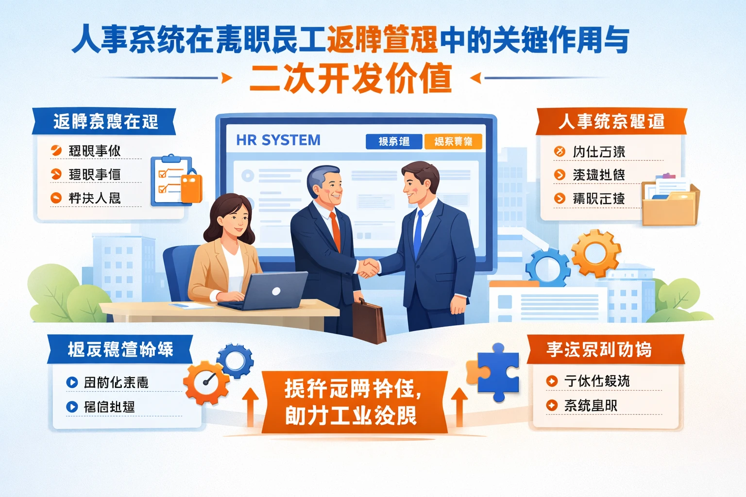 人事系统在离职员工返聘管理中的关键作用与二次开发价值
