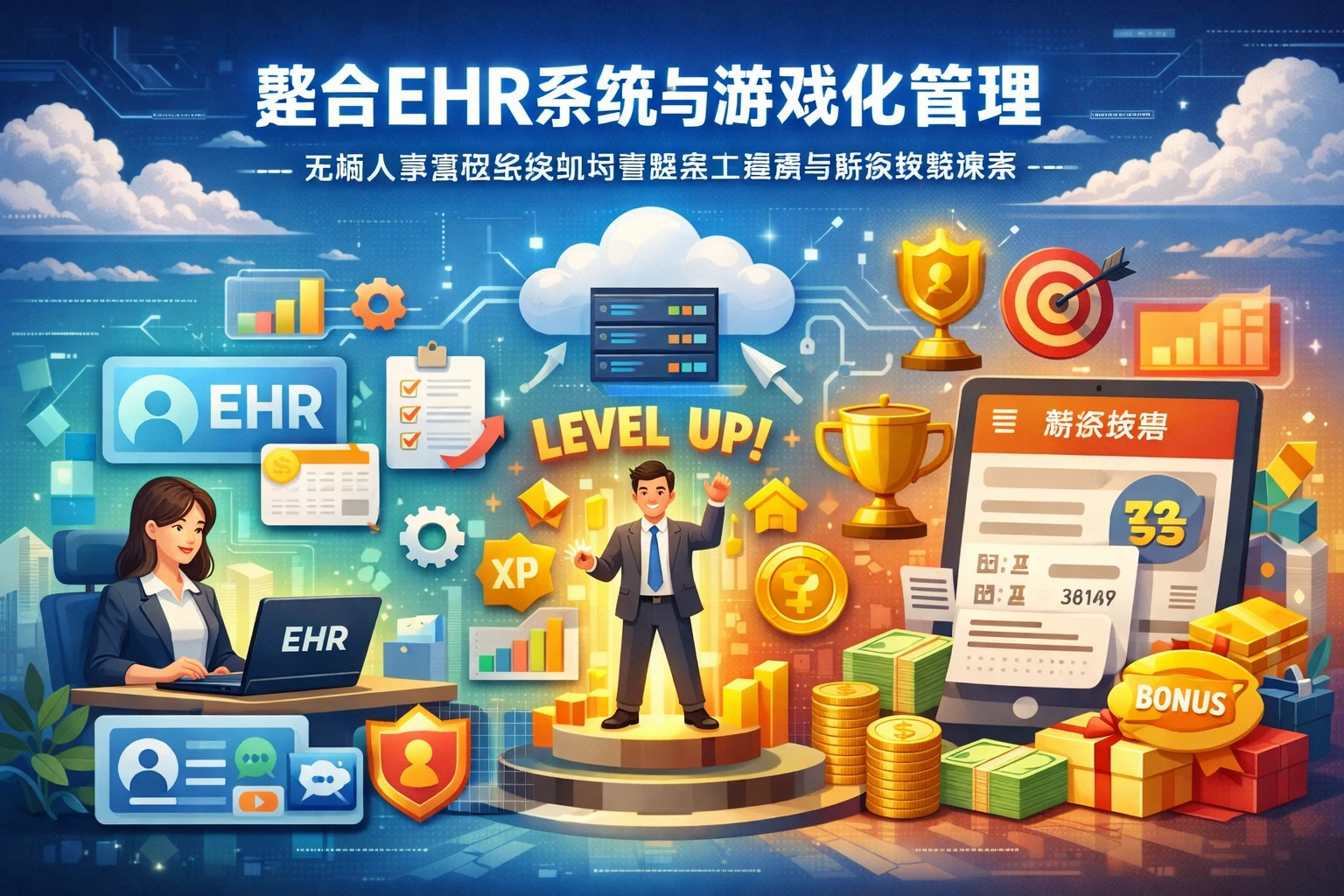整合ehr系统与游戏化管理：云端人事管理系统如何重塑员工激励与薪资核算体系
