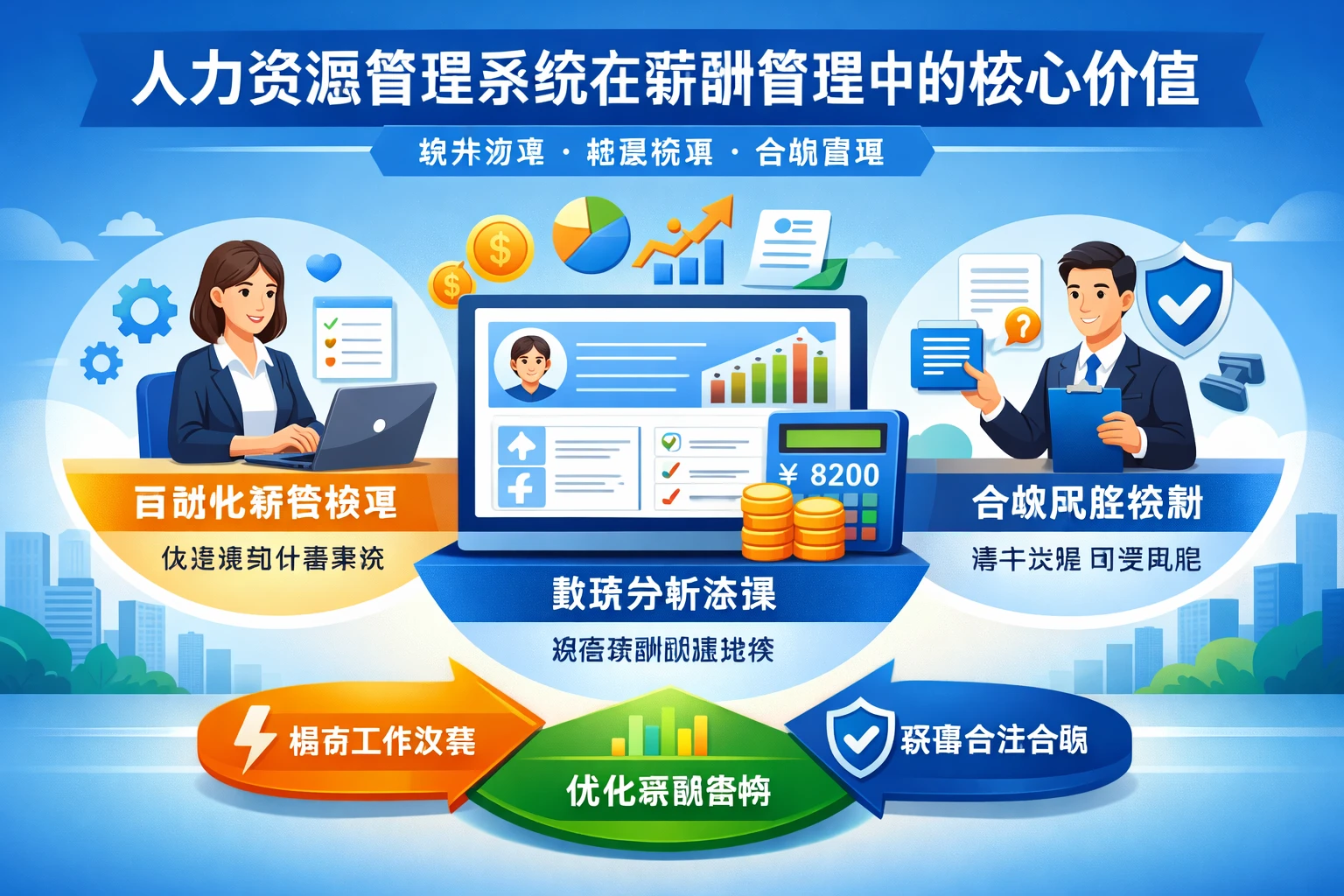 人力资源管理系统在薪酬管理中的核心价值