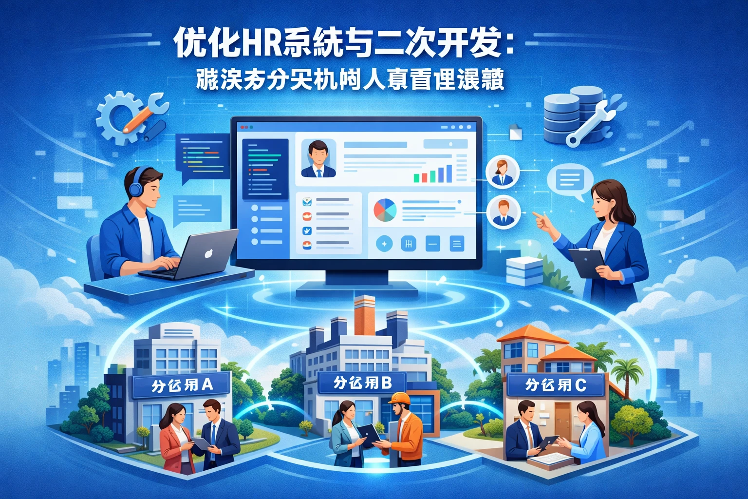 优化HR系统与二次开发：解决多分支机构人事管理难题