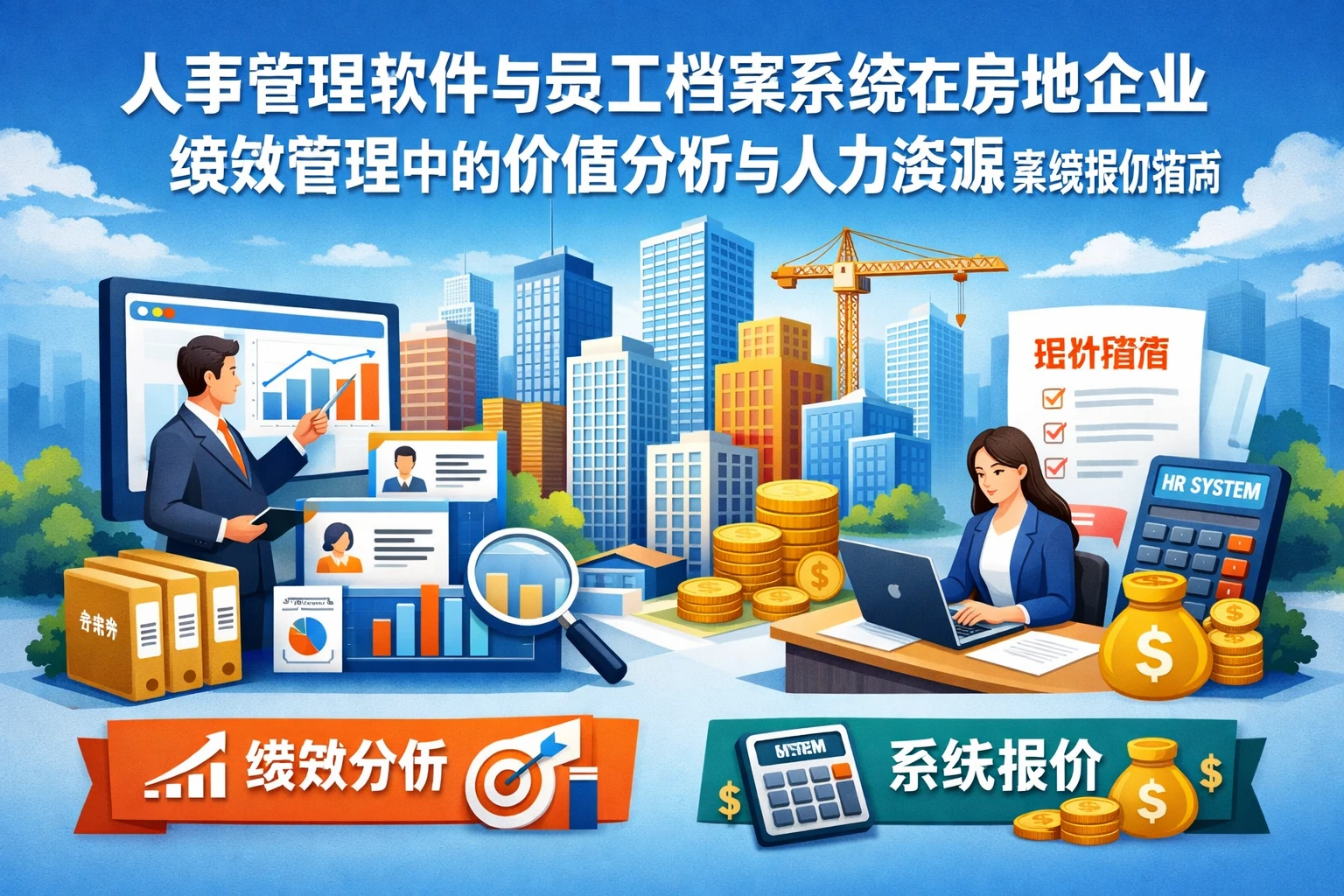人事管理软件与员工档案系统在房地产企业绩效管理中的价值分析与人力资源系统报价指南