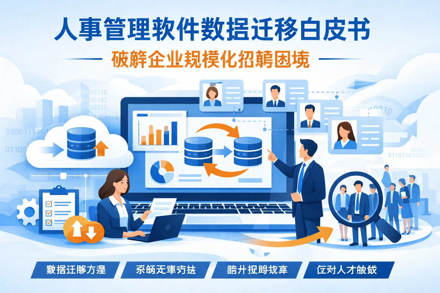 人事管理软件数据迁移白皮书：破解企业规模化招聘困境