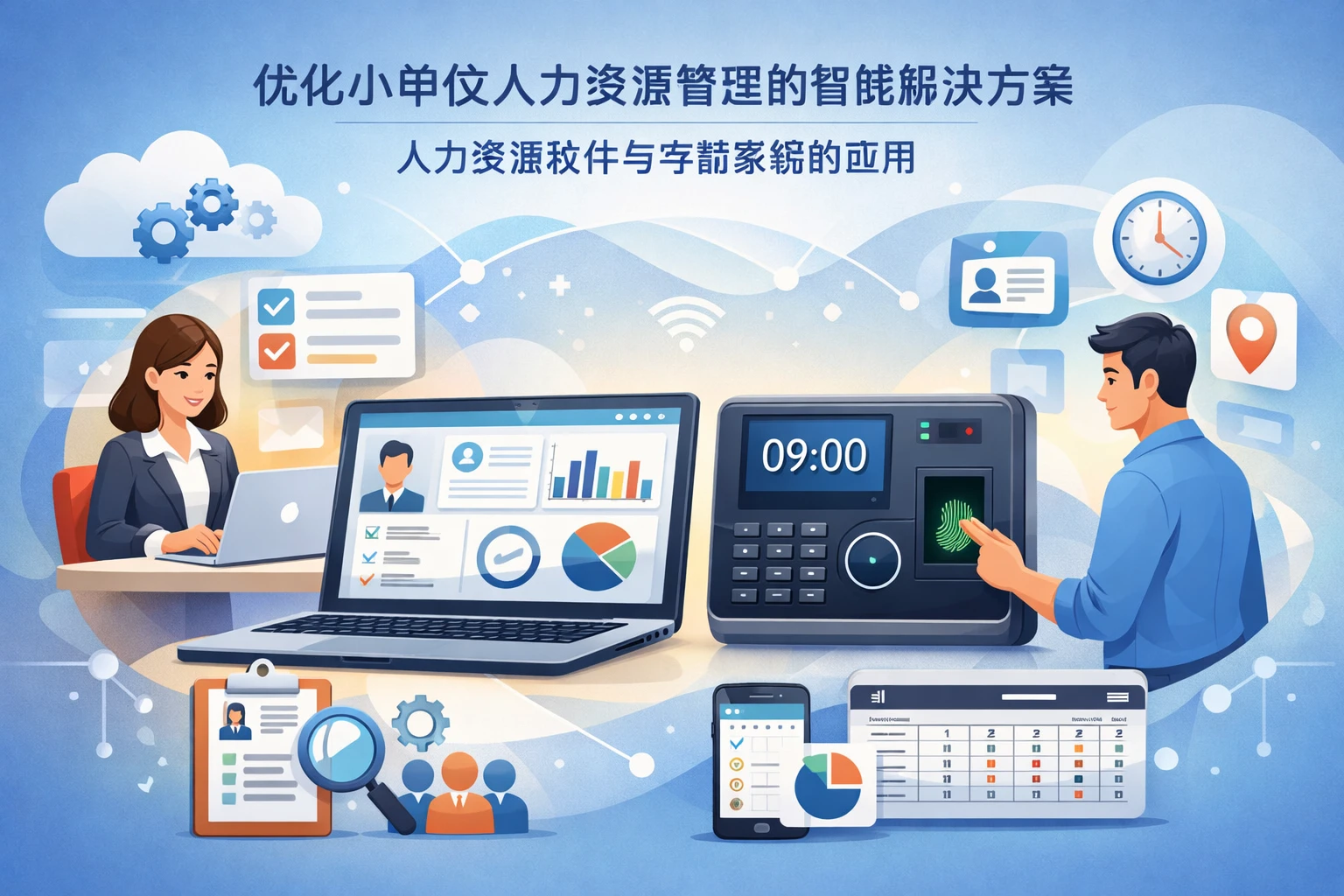 优化小单位人力资源管理的智能解决方案：人力资源软件与考勤系统的应用