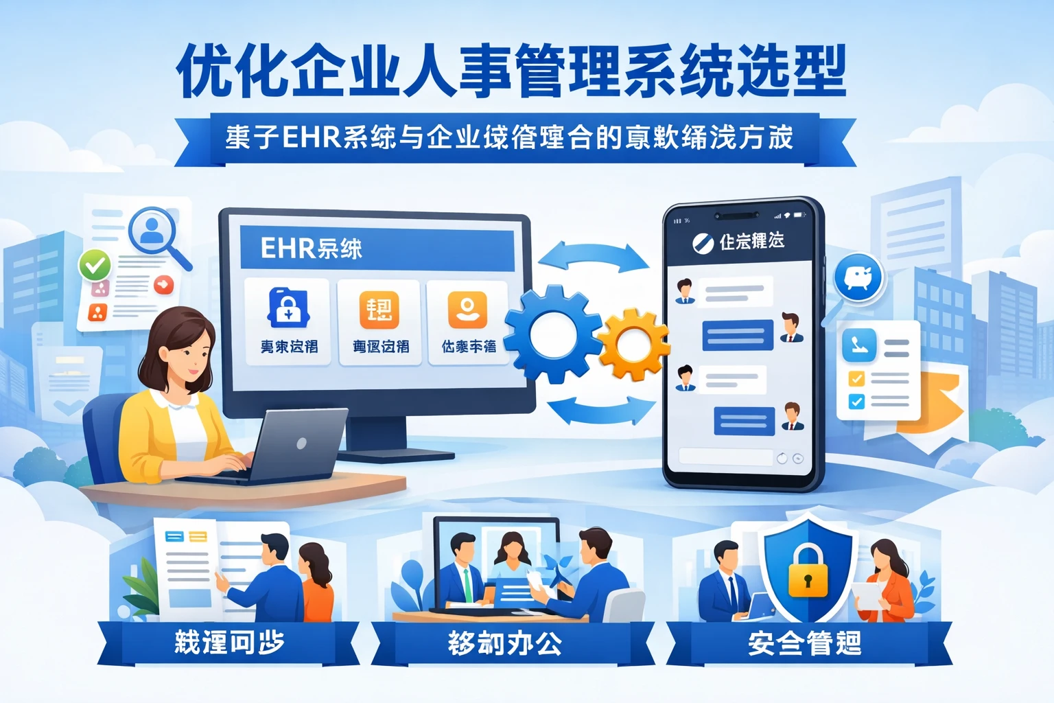 优化企业人事管理系统选型：基于EHR系统与企业微信整合的高效解决方案