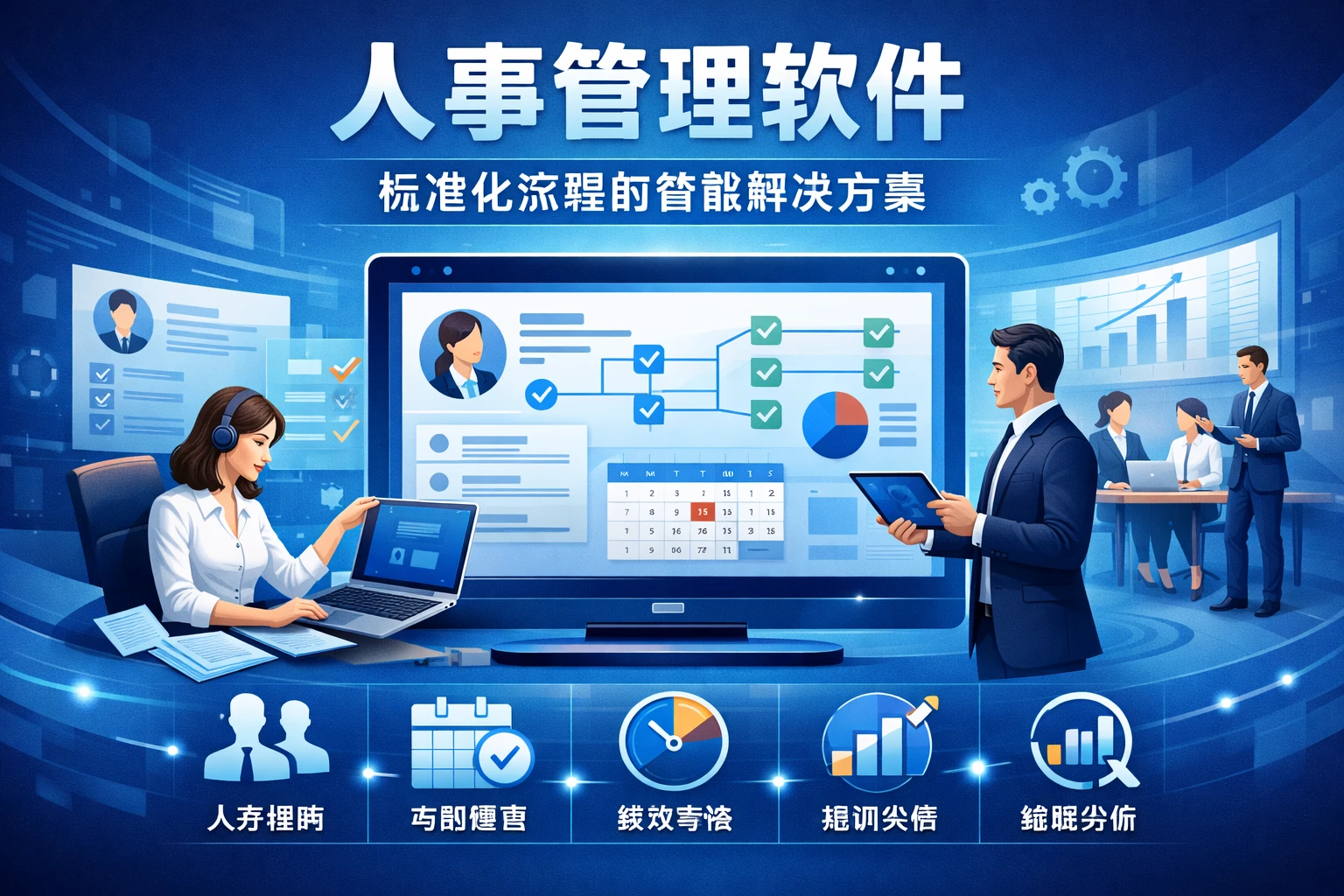 人事管理软件：标准化流程的智能解决方案
