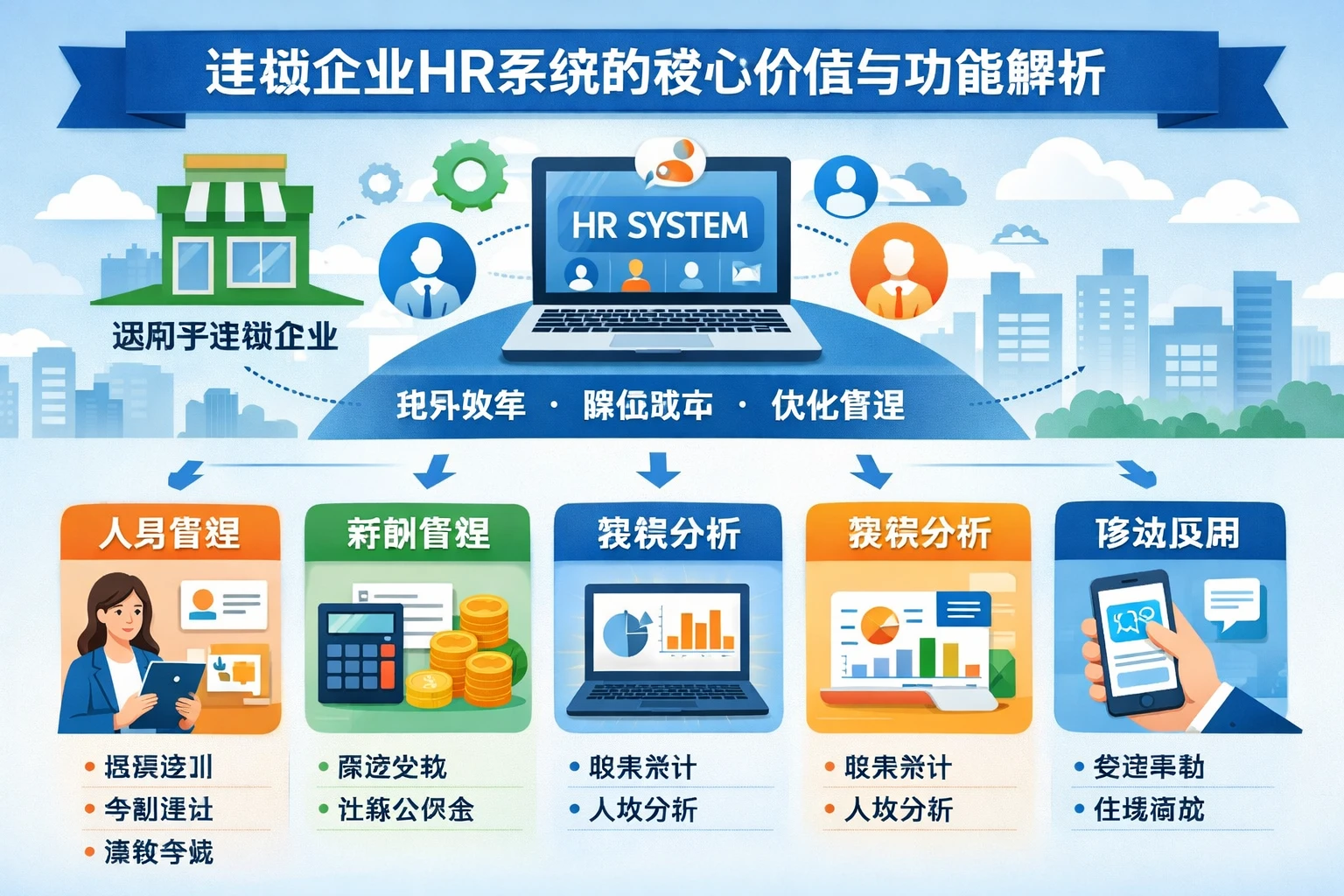连锁企业HR系统的核心价值与功能解析