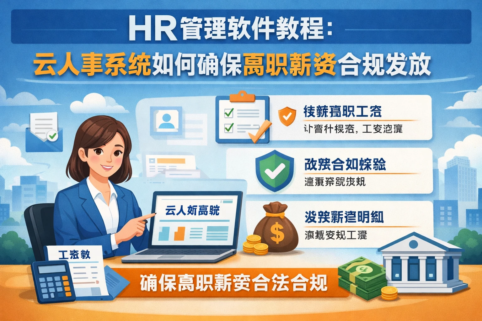 HR管理软件教程:云人事系统如何确保离职薪资合规发放