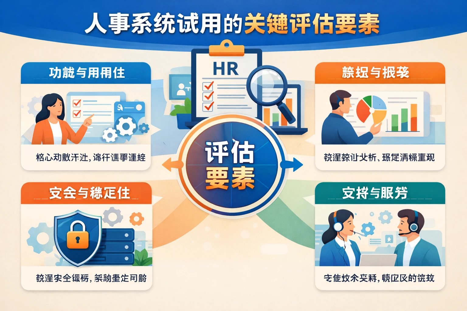 人事系统试用的关键评估要素