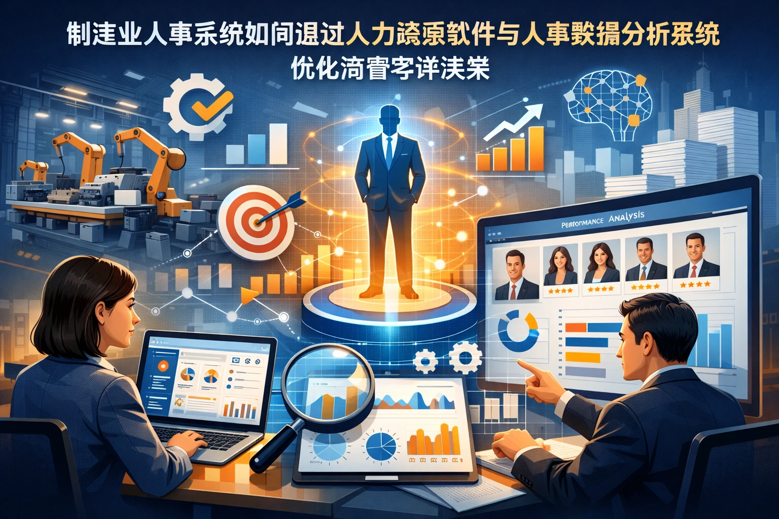 制造业人事系统如何通过人力资源软件与人事数据分析系统优化高管考评决策