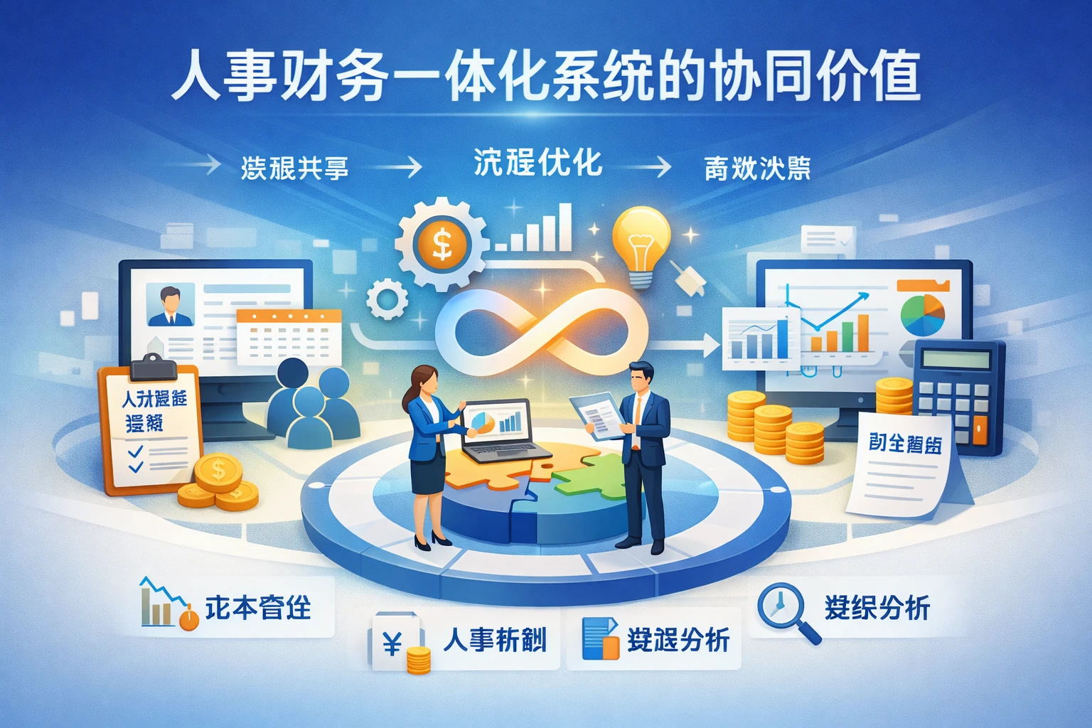 人事财务一体化系统的协同价值