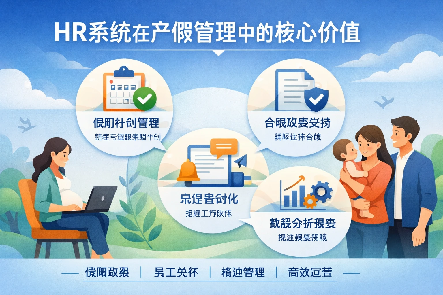 HR系统在产假管理中的核心价值