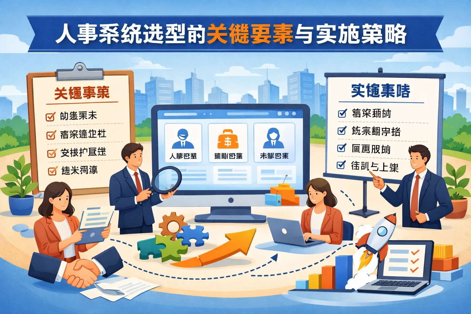 人事系统选型的关键要素与实施策略