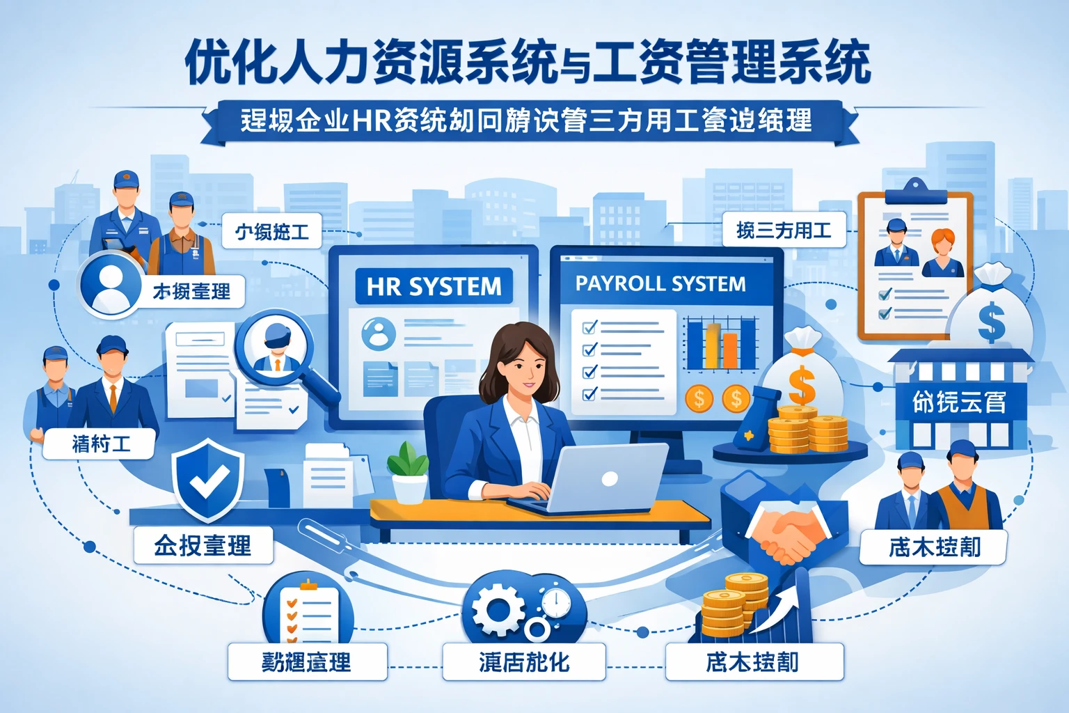 优化人力资源系统与工资管理系统：连锁企业HR系统如何解决第三方用工管理难题