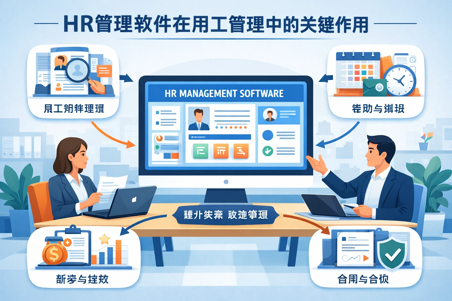 HR管理软件在用工管理中的关键作用