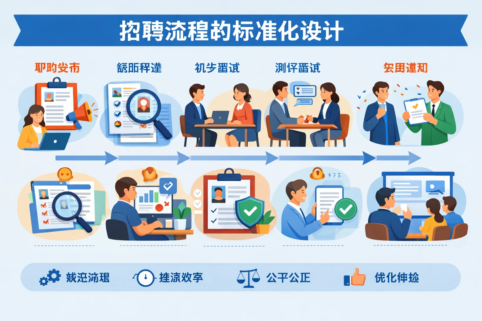 招聘流程的标准化设计