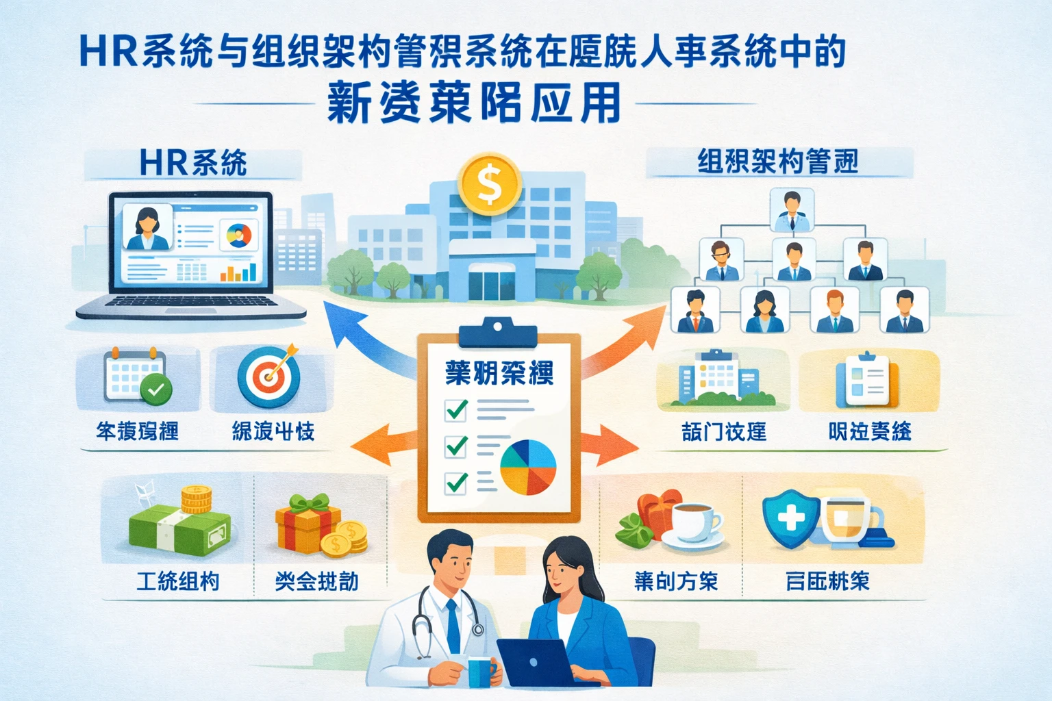 HR系统与组织架构管理系统在医院人事系统中的薪资策略应用