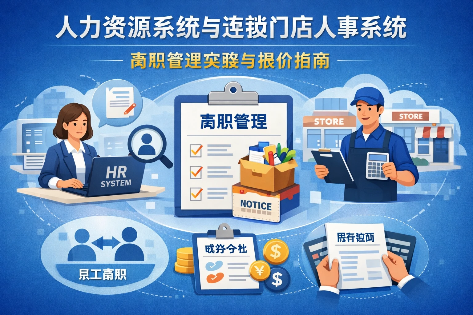 人力资源系统与连锁门店人事系统：离职管理实践与报价指南