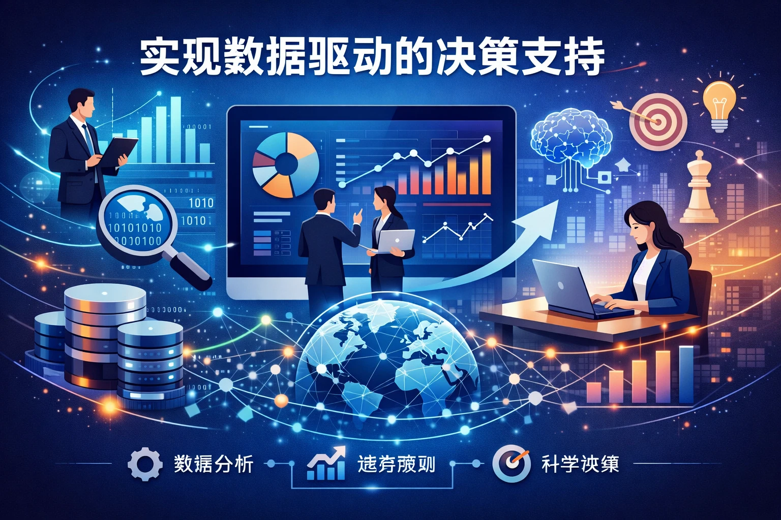 实现数据驱动的决策支持