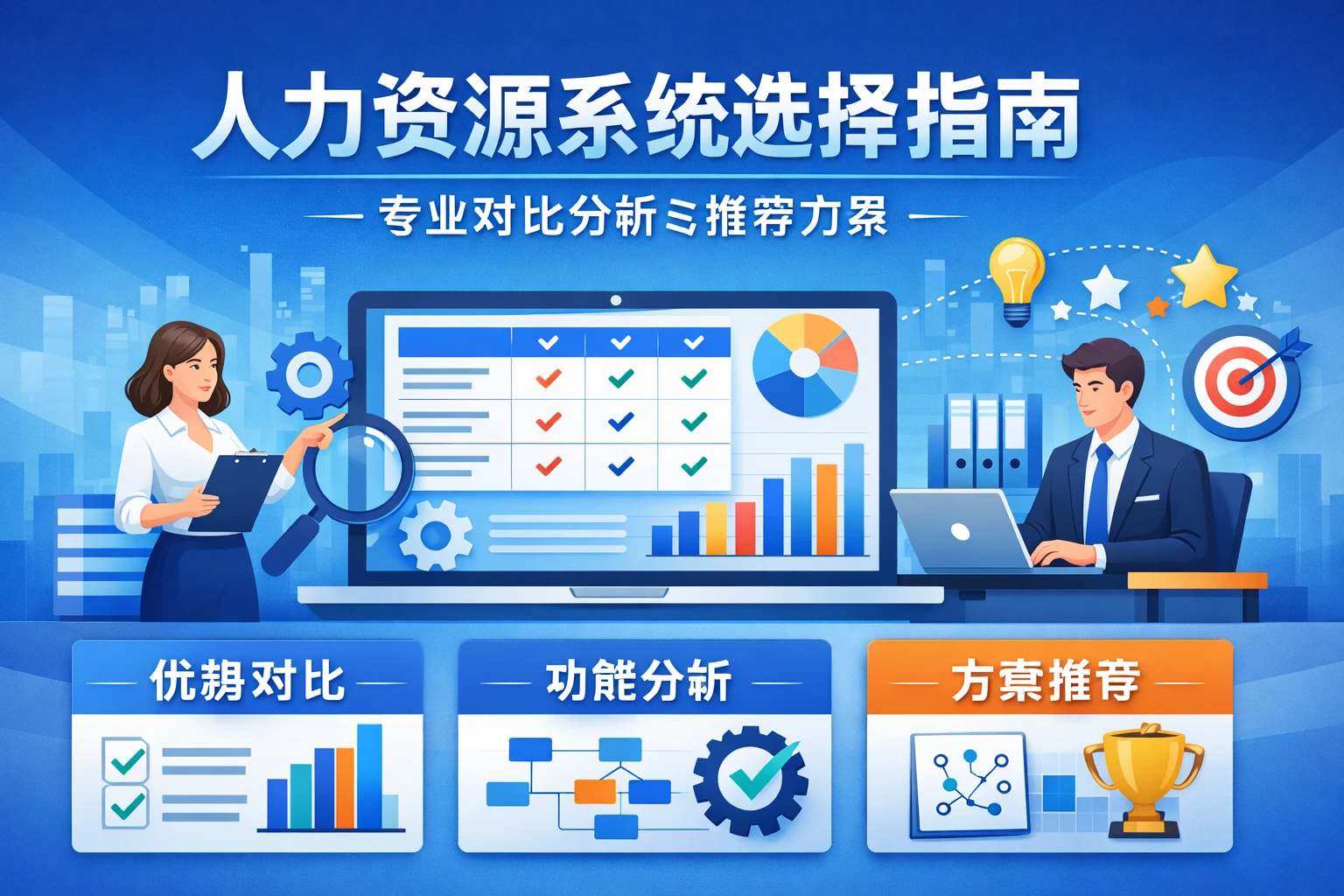 人力资源系统选择指南：专业对比分析与推荐方案