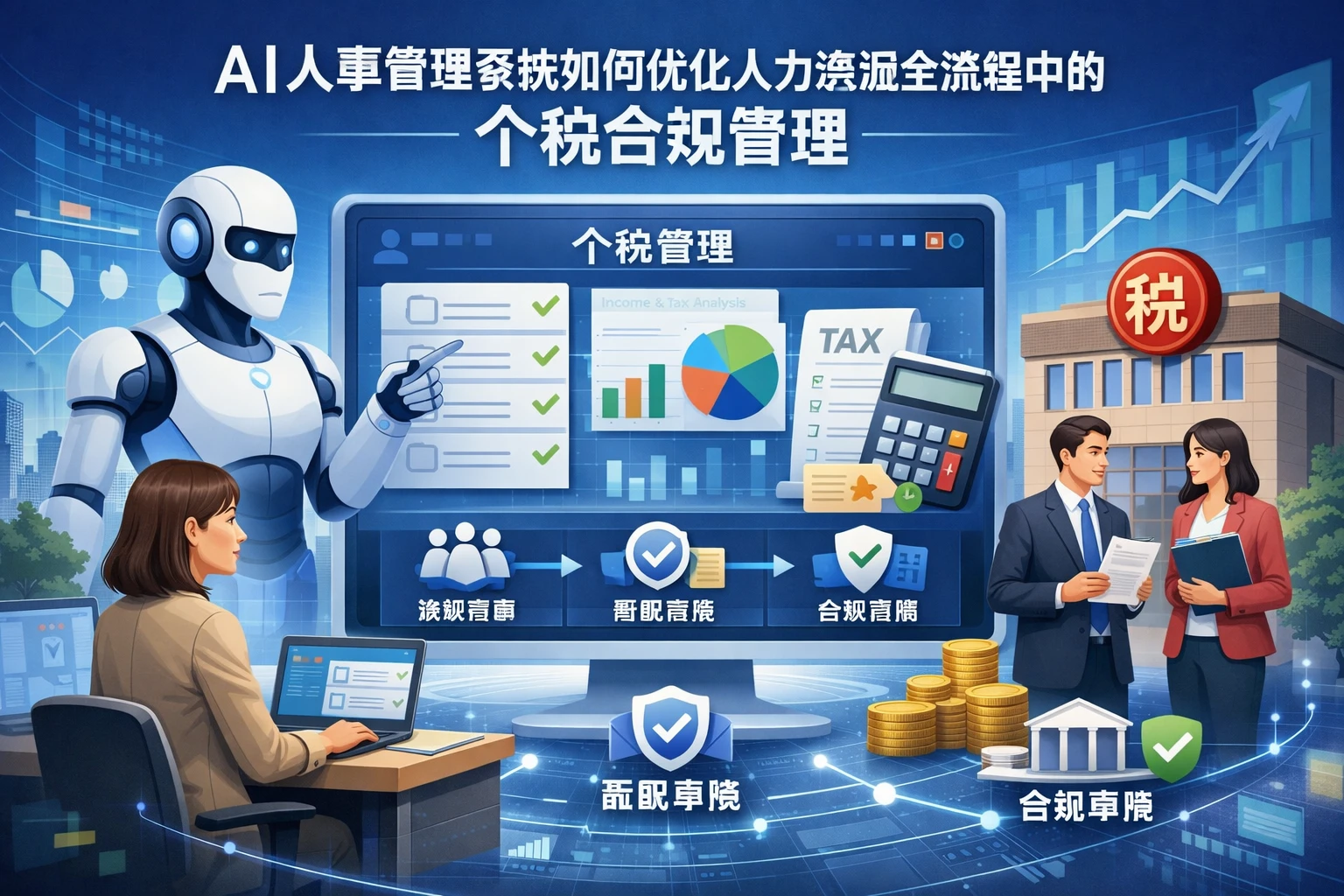 AI人事管理系统如何优化人力资源全流程中的个税合规管理
