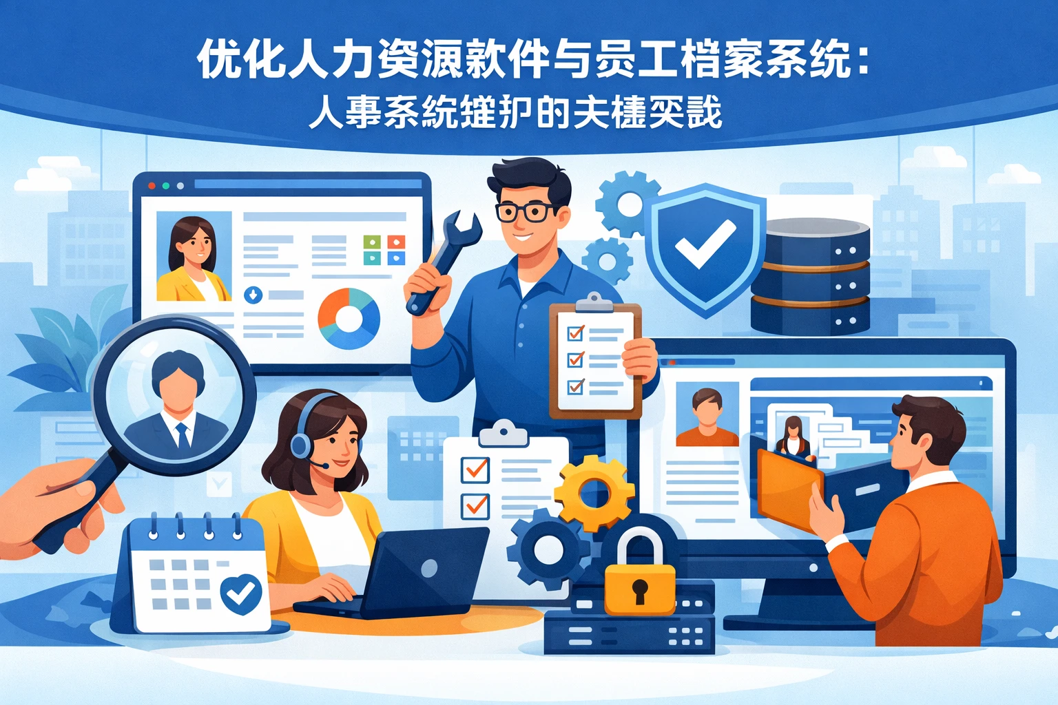 优化人力资源软件与员工档案系统：人事系统维护的关键实践