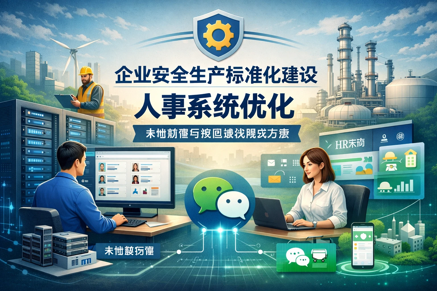 企业安全生产标准化建设中的人事系统优化:本地部署与微信集成解决方案