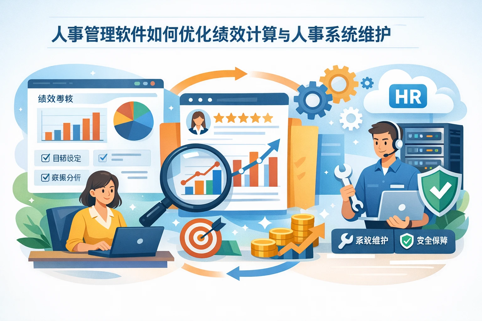 人事管理软件如何优化绩效计算与人事系统维护