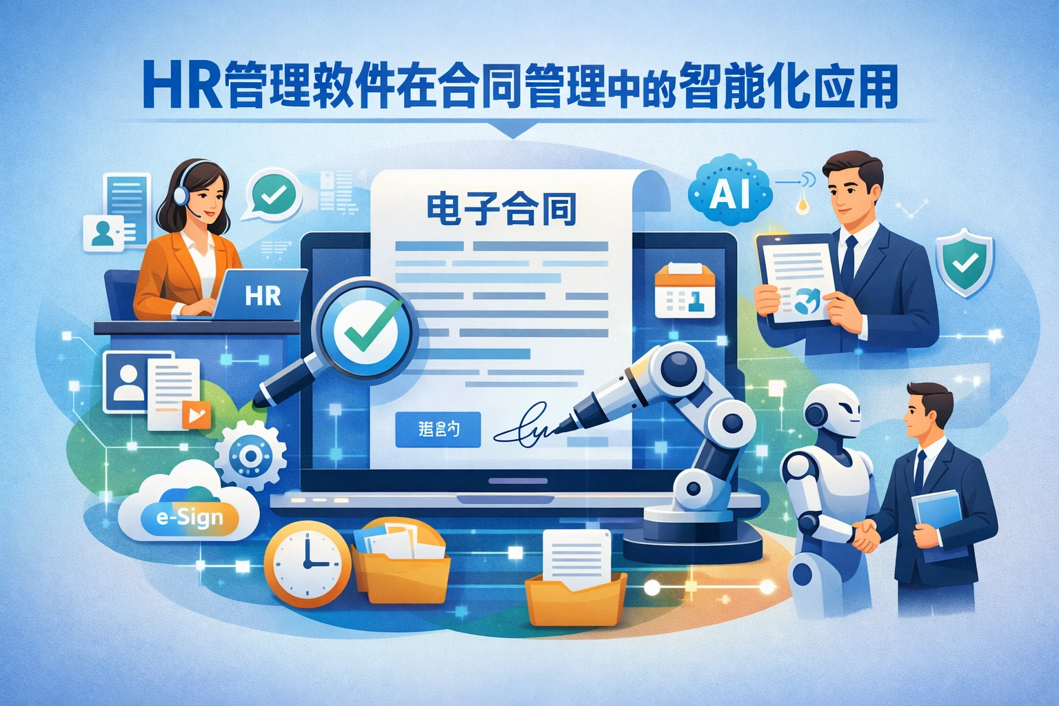 HR管理软件在合同管理中的智能化应用