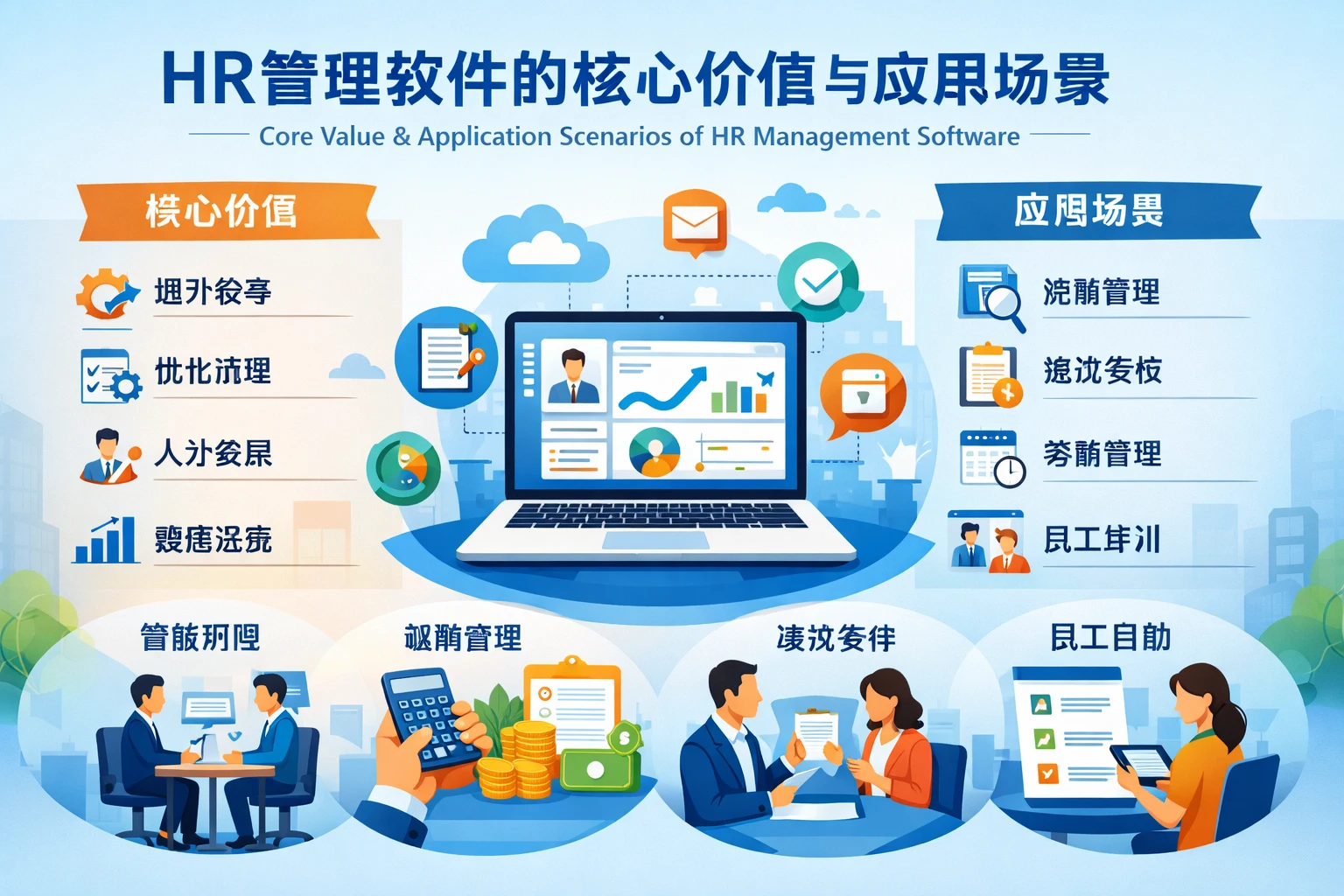 HR管理软件的核心价值与应用场景