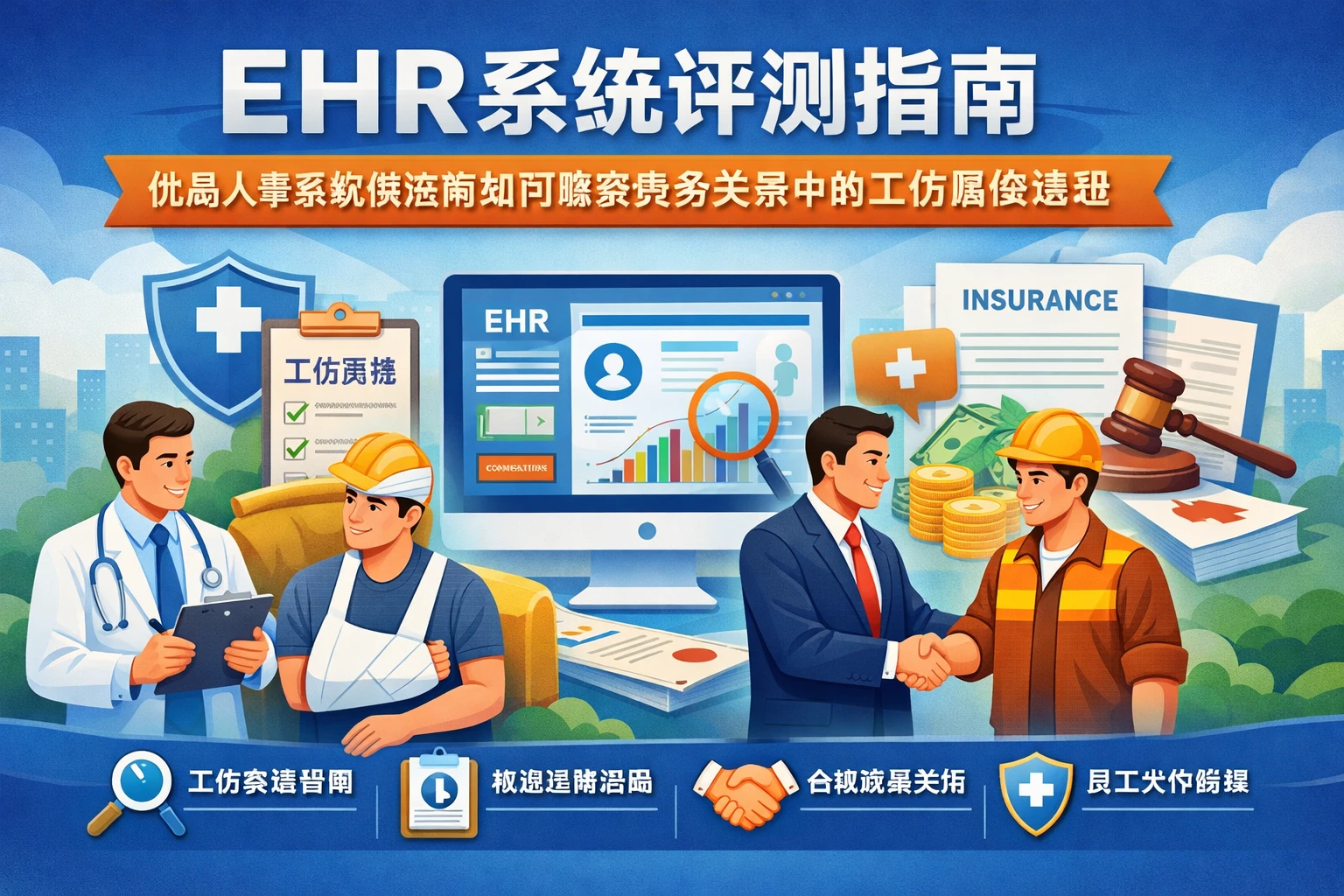 EHR系统评测指南：优质人事系统供应商如何解决劳务关系中的工伤赔偿难题