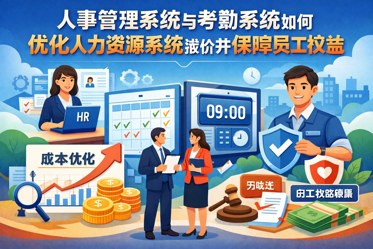 人事管理系统与考勤系统如何优化人力资源系统报价并保障员工权益