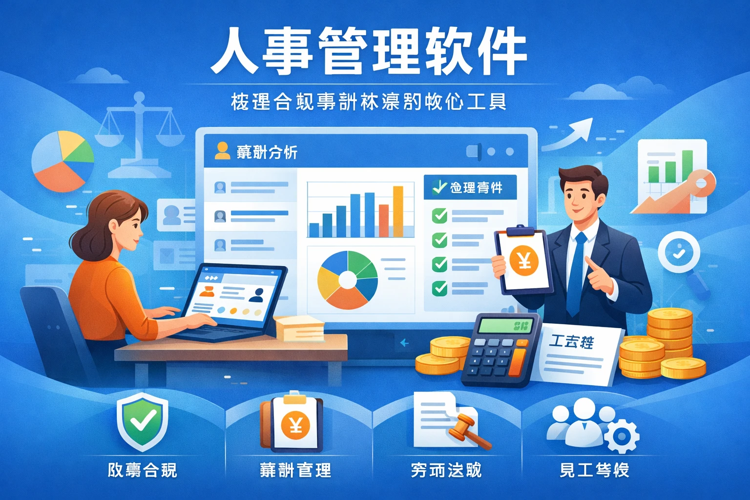 人事管理软件：构建合规薪酬体系的核心工具