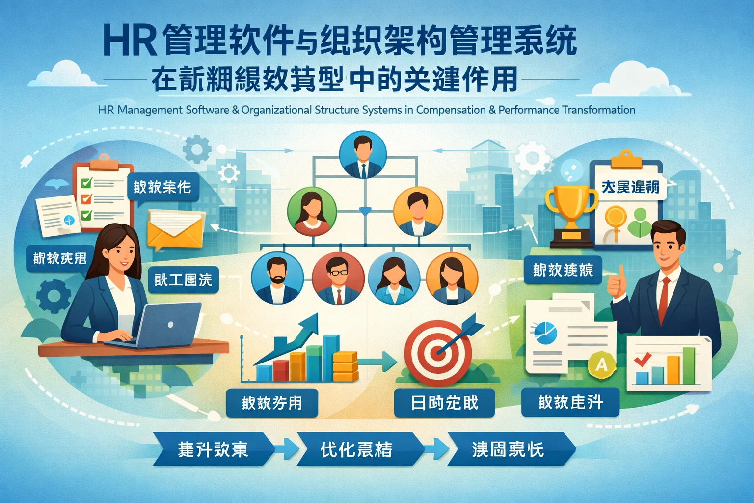 HR管理软件与组织架构管理系统在薪酬绩效转型中的关键作用