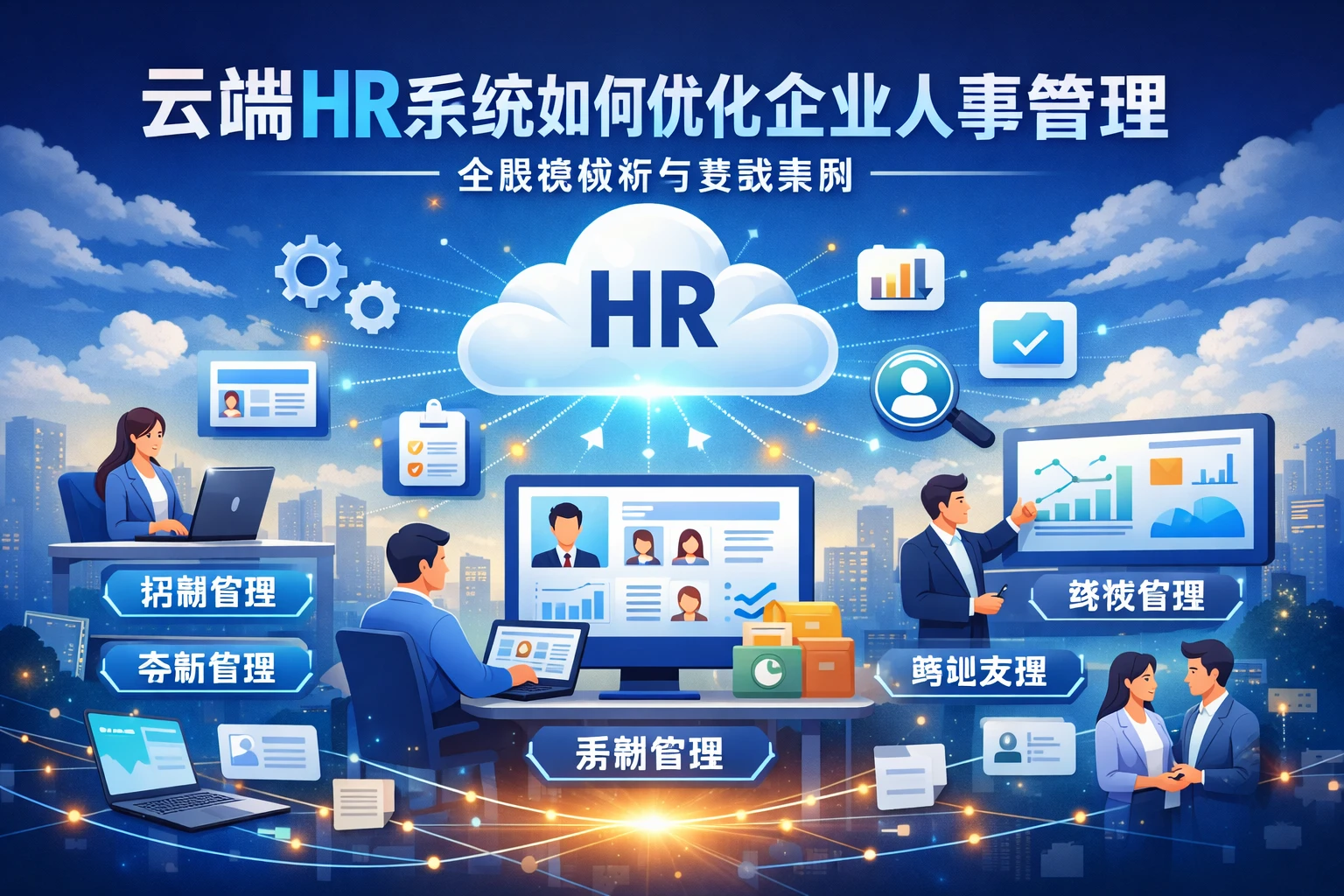 云端HR系统如何优化企业人事管理:全模块解析与实战案例