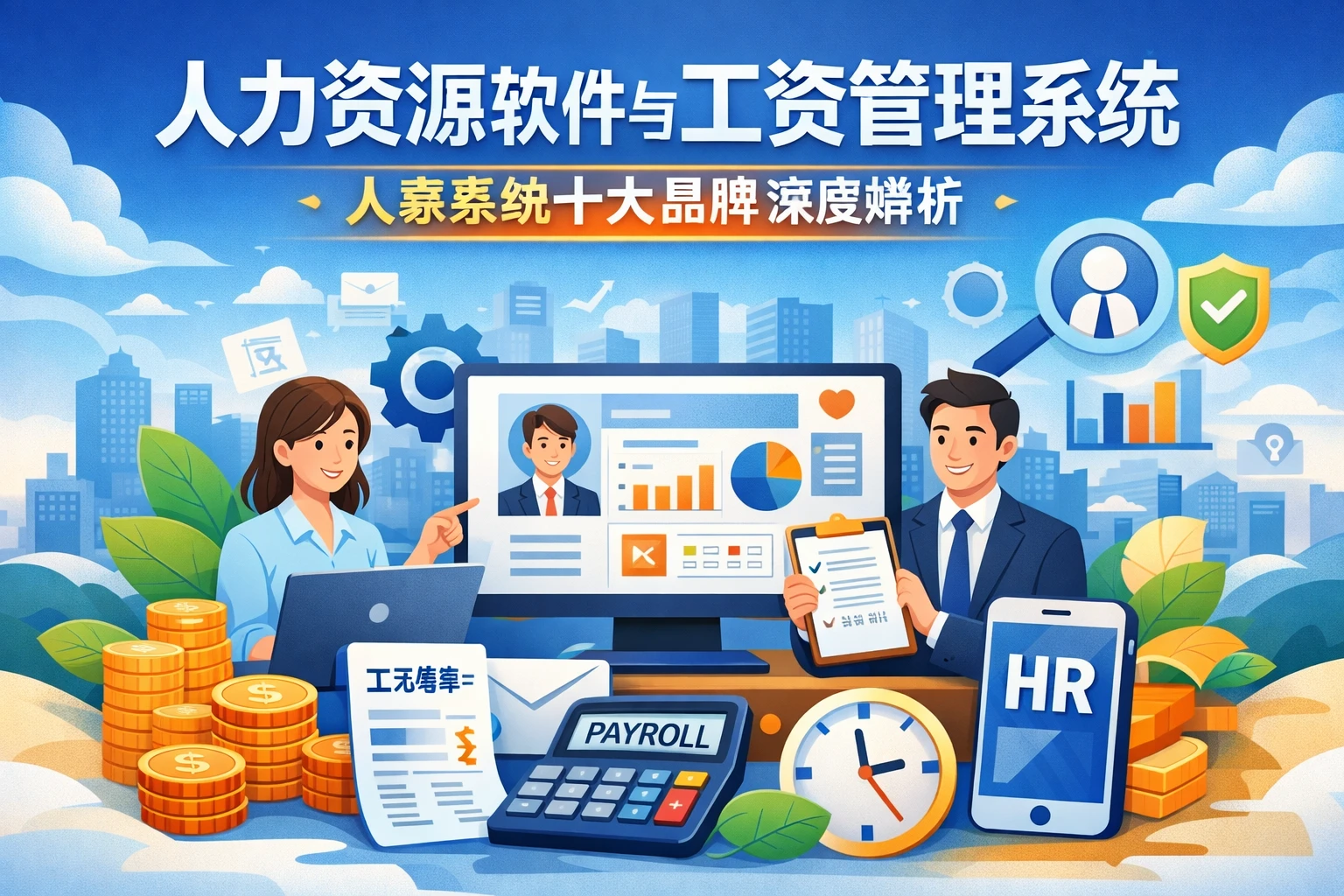人力资源软件与工资管理系统：人事系统十大品牌深度解析