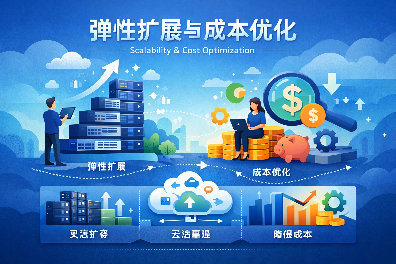 弹性扩展与成本优化