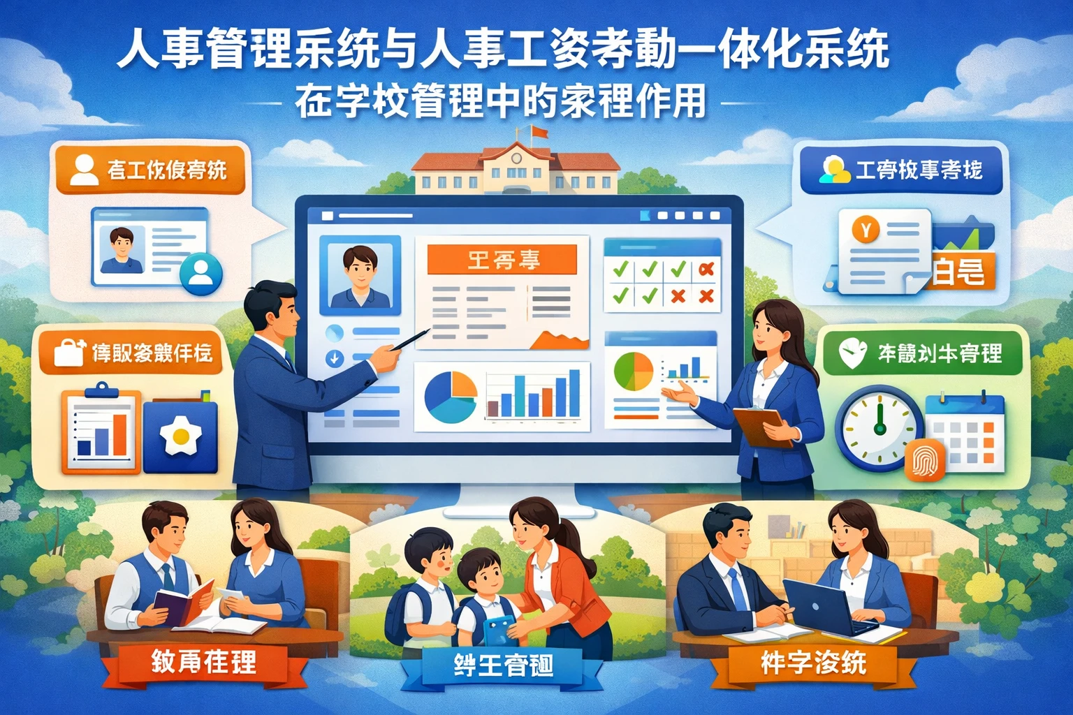 人事管理系统与人事工资考勤一体化系统在学校管理中的关键作用