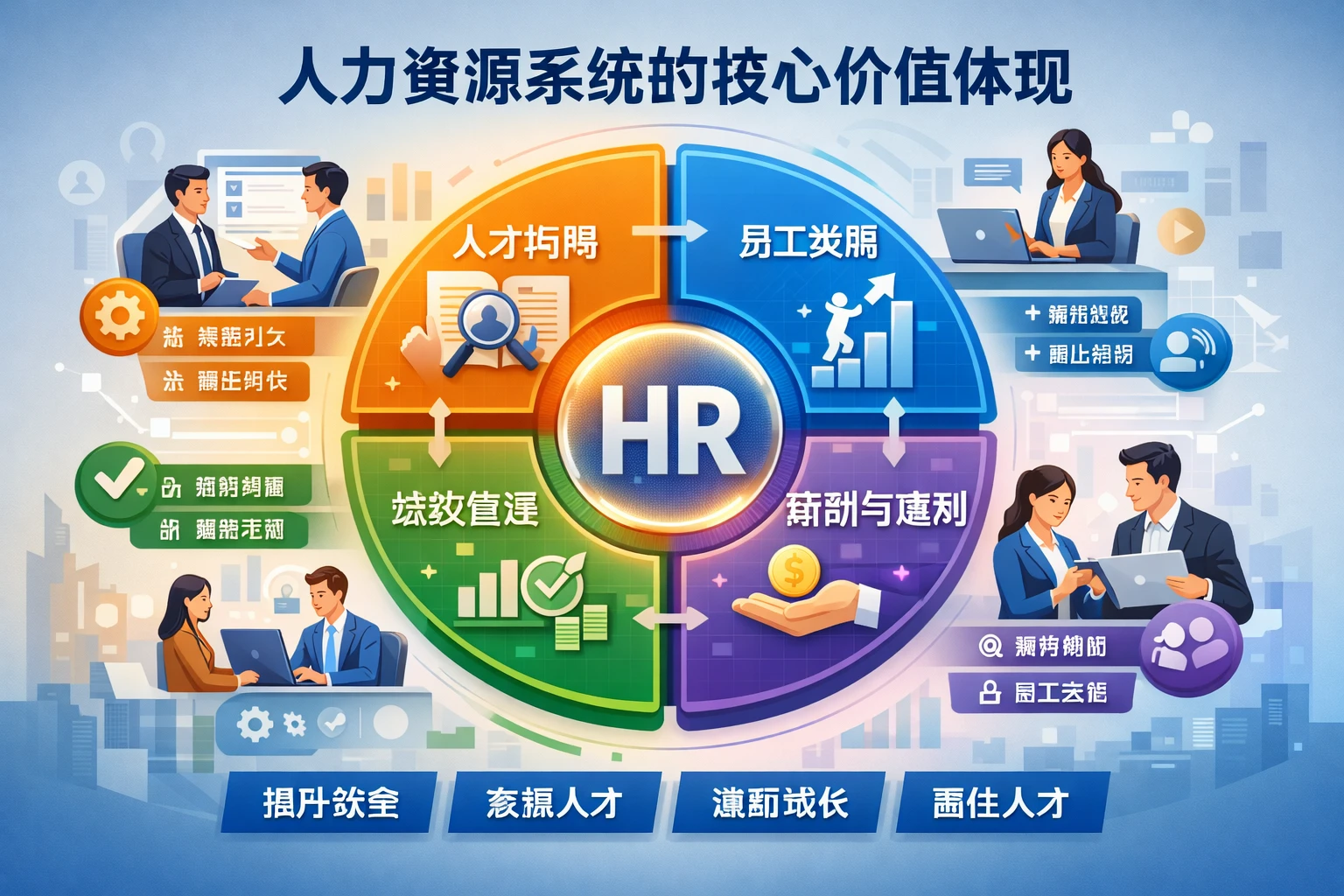 人力资源系统的核心价值体现