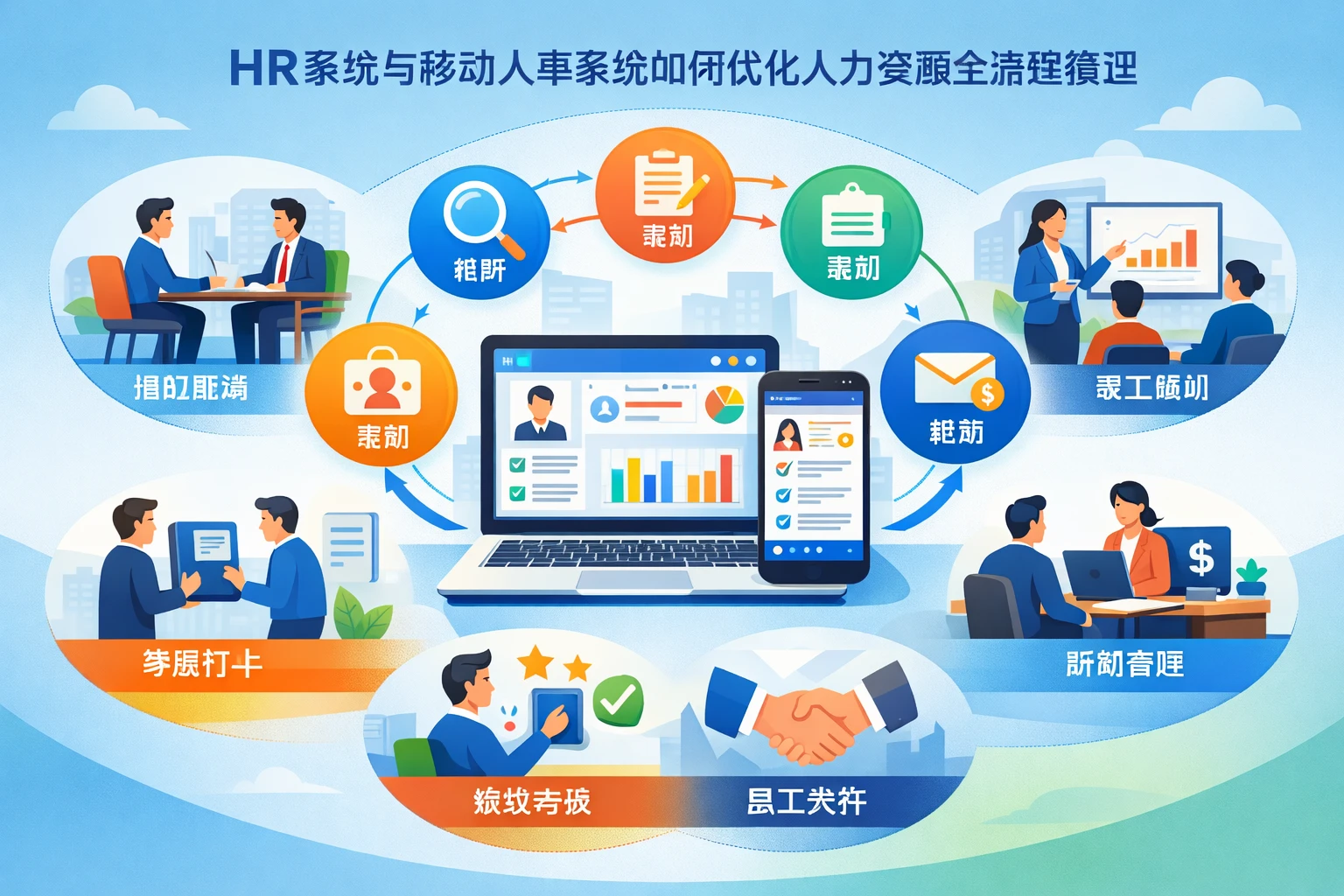 HR系统与移动人事系统如何优化人力资源全流程管理