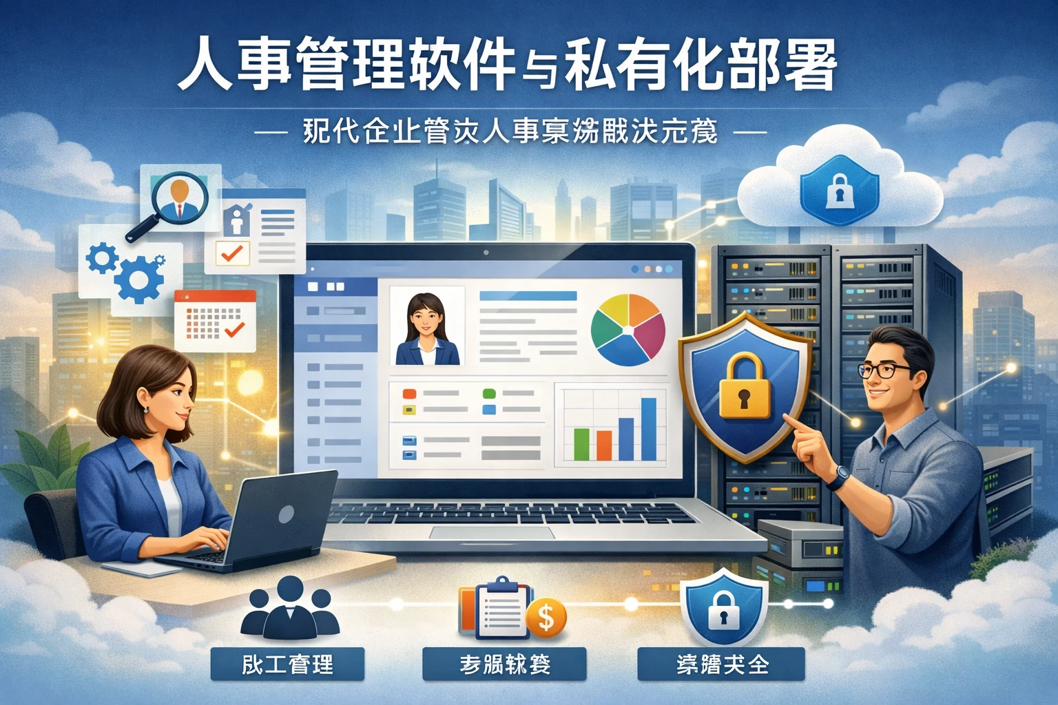 人事管理软件与私有化部署:现代企业高效人事系统解决方案