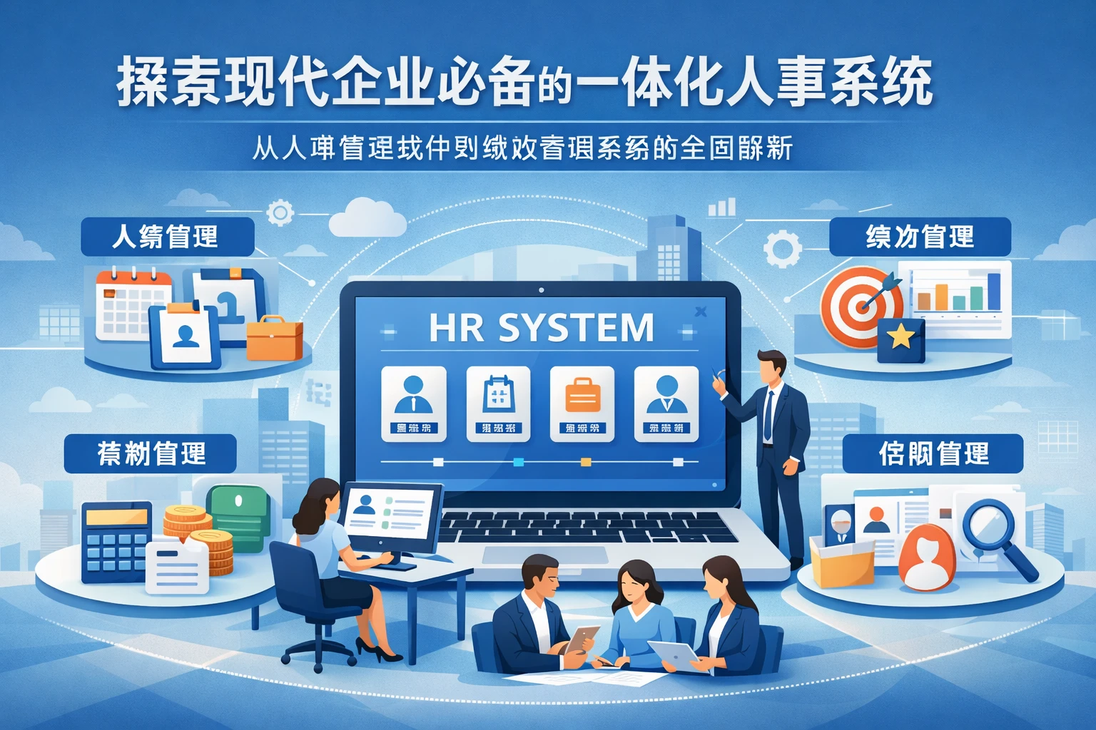 探索现代企业必备的一体化人事系统:从人事管理软件到绩效管理系统的全面解析