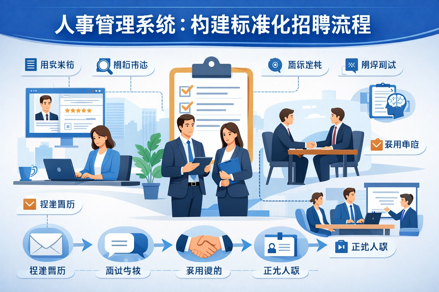 人事管理系统:构建标准化招聘流程