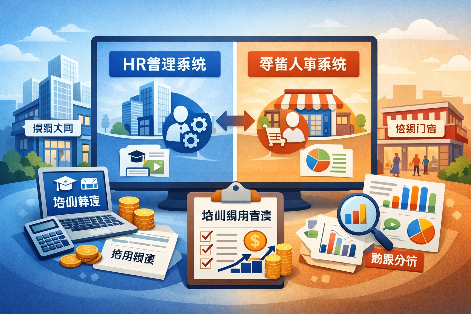 集团型人力资源系统与零售业人事系统在培训费用管理中的关键作用