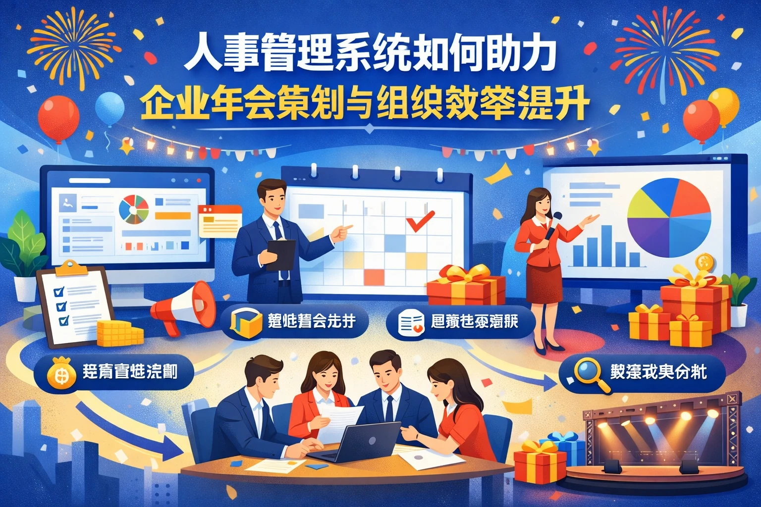 人事管理系统如何助力企业年会策划与组织效率提升